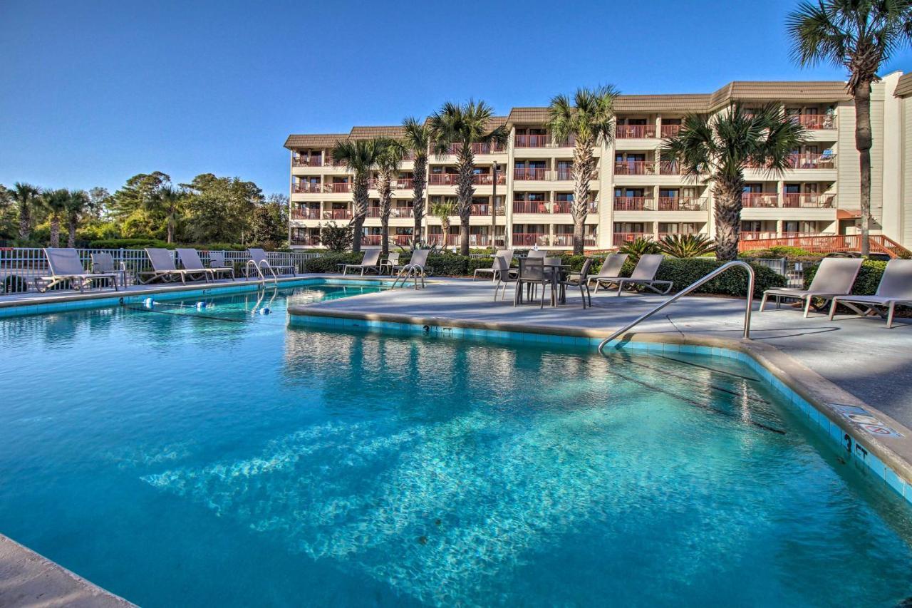 Ocean-View Hilton Head Island Condo Pool, Beach! Dış mekan fotoğraf