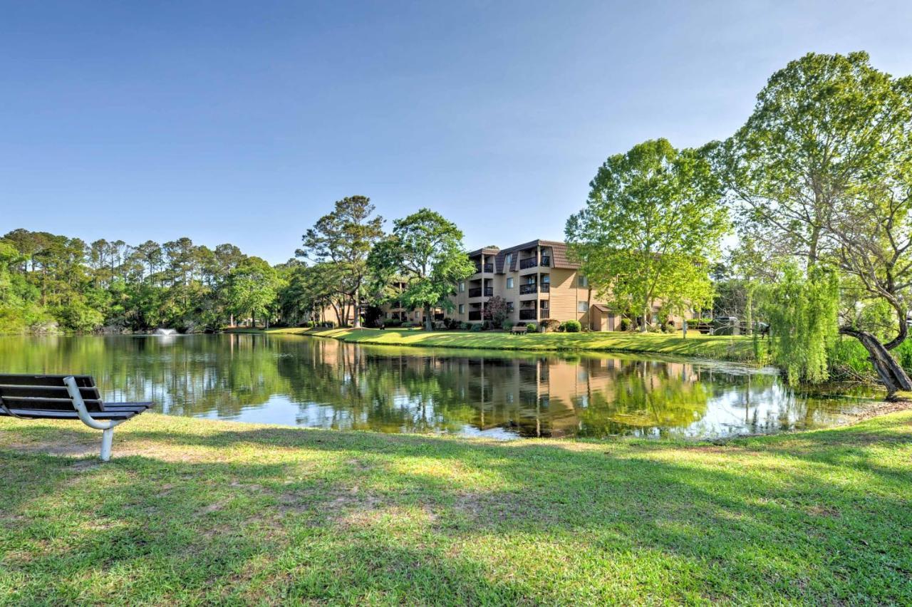 Ocean-View Hilton Head Island Condo Pool, Beach! Dış mekan fotoğraf
