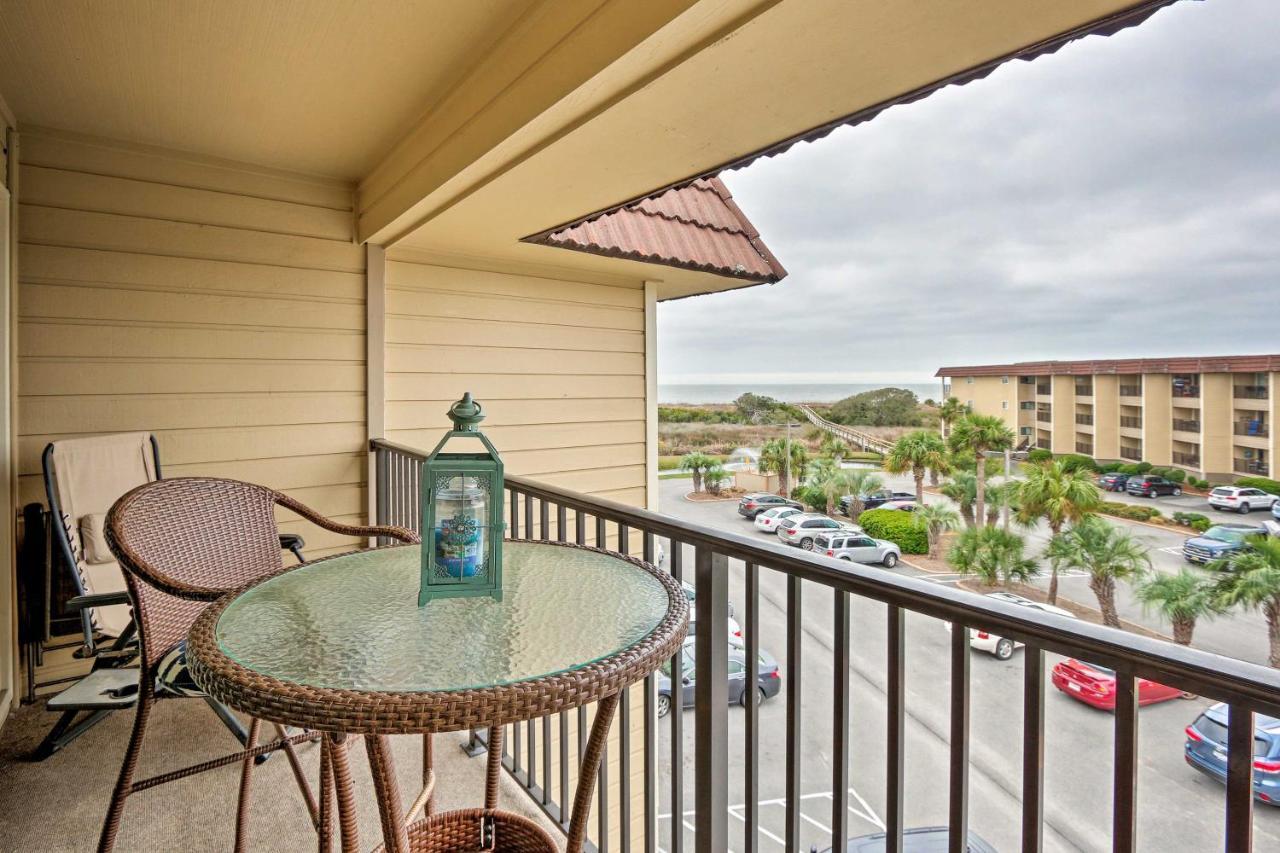 Ocean-View Hilton Head Island Condo Pool, Beach! Dış mekan fotoğraf